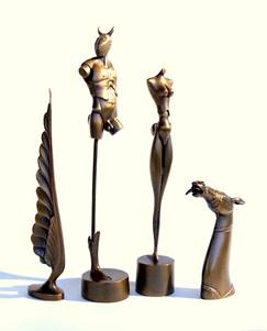 Schachfiguren Paul Wunderlich