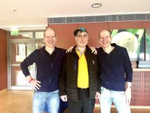 Rudi und Martin Hörstmann mit Ivanchuk