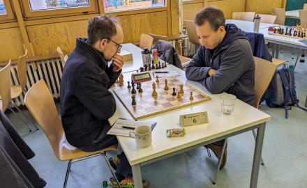 Stefan spielt ein Endspiel